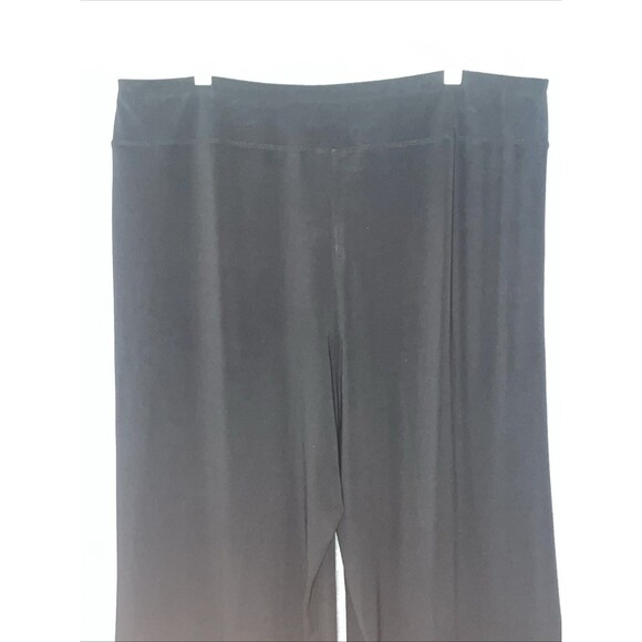 Lane Bryant Womens Dress Pants 16 Black Wide Leg Corp Office Career Preppy - Picture 8 of 9